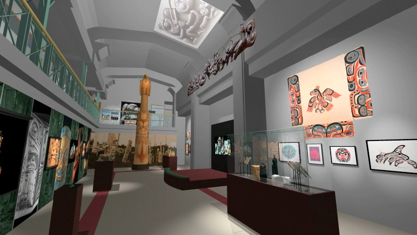 Bill Reid Gallery Model